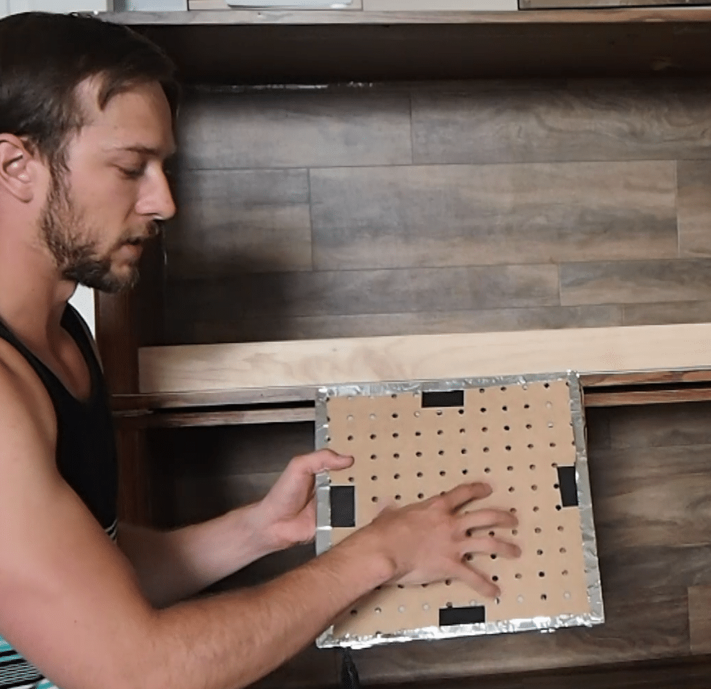 DIY Radiant Heat Panel for reptiles