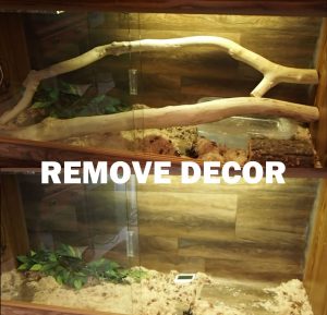 Remove all decor