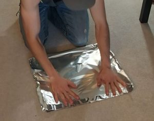 Tinfoil folded: DIY Snake Hide Tinfoil folded: DIY Snake Hide