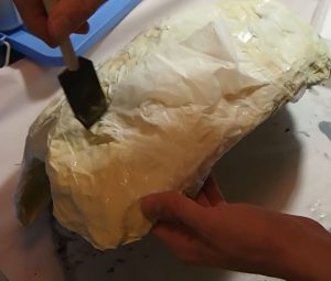 DIY Snake hide: paper mache DIY Snake hide: paper mache