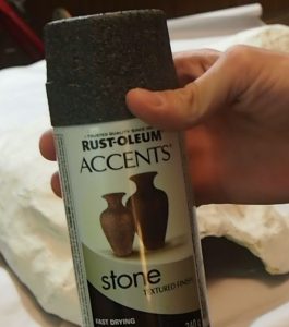 Stone Spray Paint- Dark Stone Spray Paint- Dark
