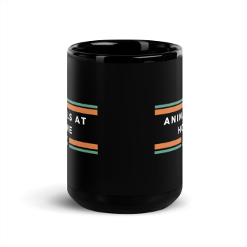 Animals at Home 15 oz. Black Mug - Image 3