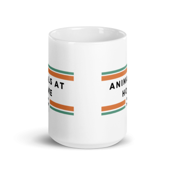 Animals at Home Mug 15 oz White - Image 3